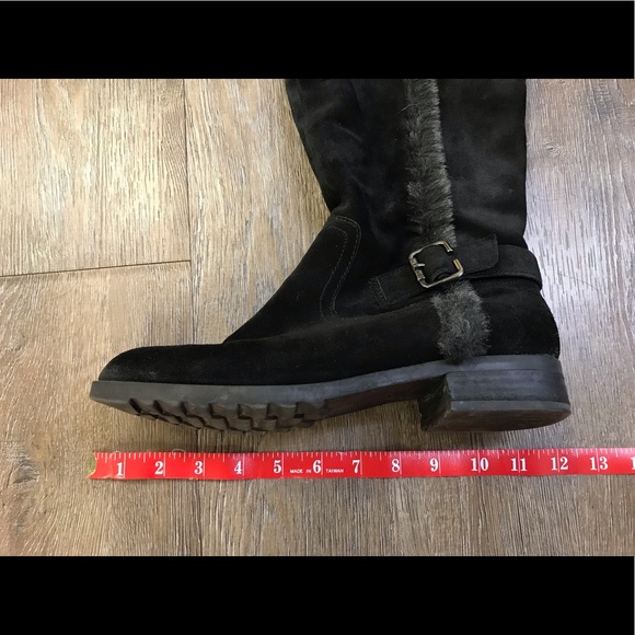 Kenneth Cole Reaction boots, black suede - Picture 5 of 10